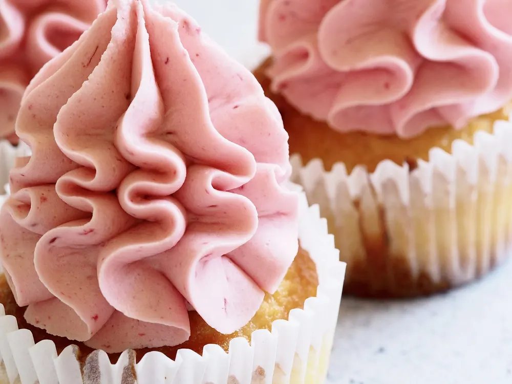 Strawberry Vanilla Cupcakes